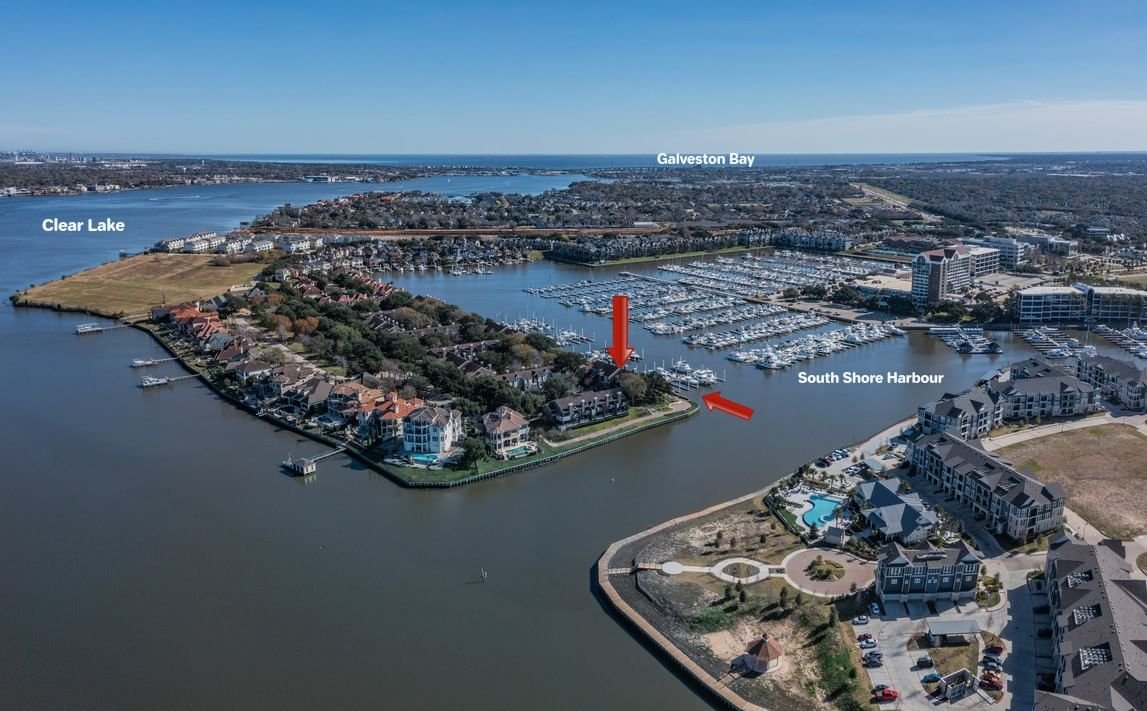 Real estate property located at 2023 Enterprise, Galveston, South Shore Harbour 2 Townhome, League City, TX, US
