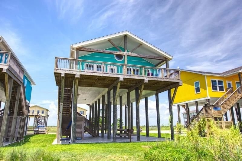 Real estate property located at 2482 State Hwy 87, Galveston, Hogans Landing, Gilchrist, TX, US