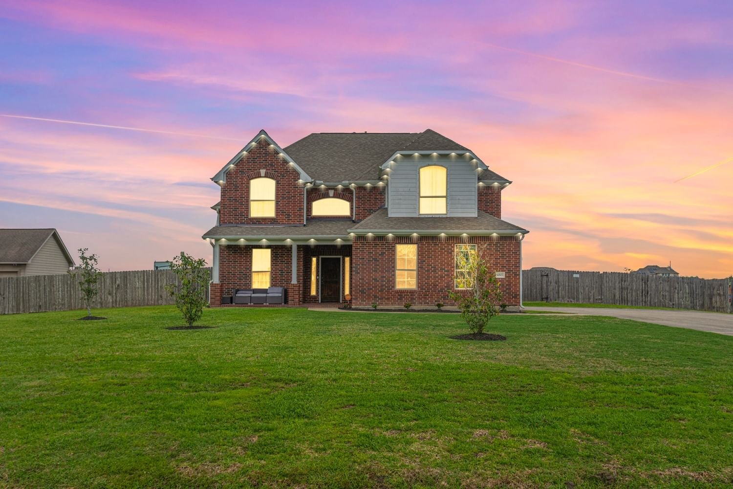 Real estate property located at 4803 Magnolia Bend, Brazoria, Magnolia Bend Sec 1, Rosharon, TX, US