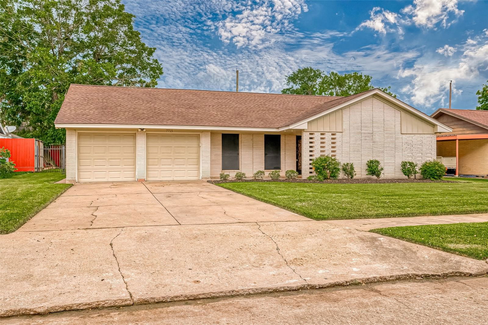 Real estate property located at 7715 Fairgate, Harris, Gulf Meadows Sec 01, Houston, TX, US