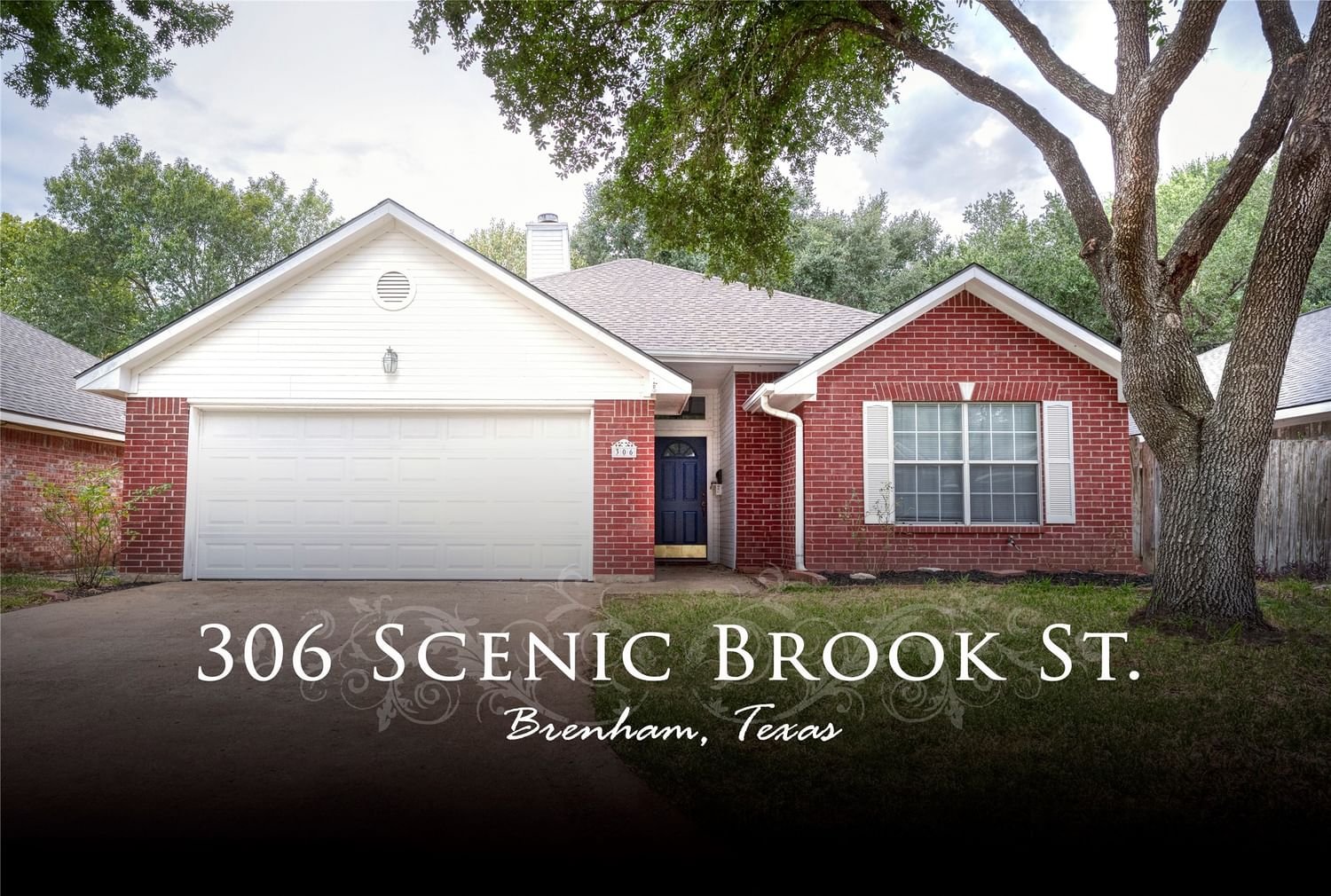 Real estate property located at 306 Scenic Brook, Washington, Brenham, TX, US