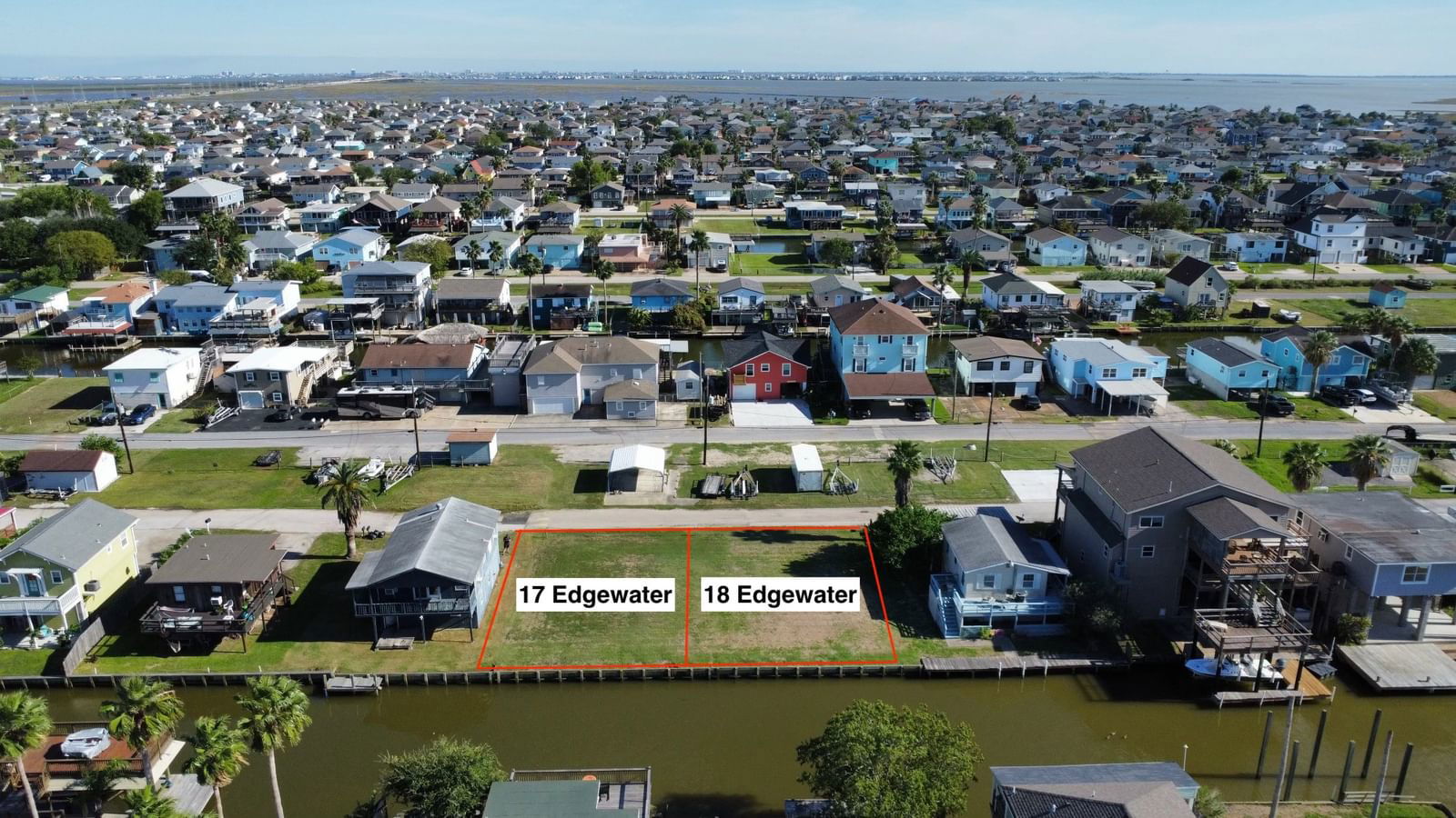 Real estate property located at 17 Edgewater, Galveston, Hitchcock, TX, US