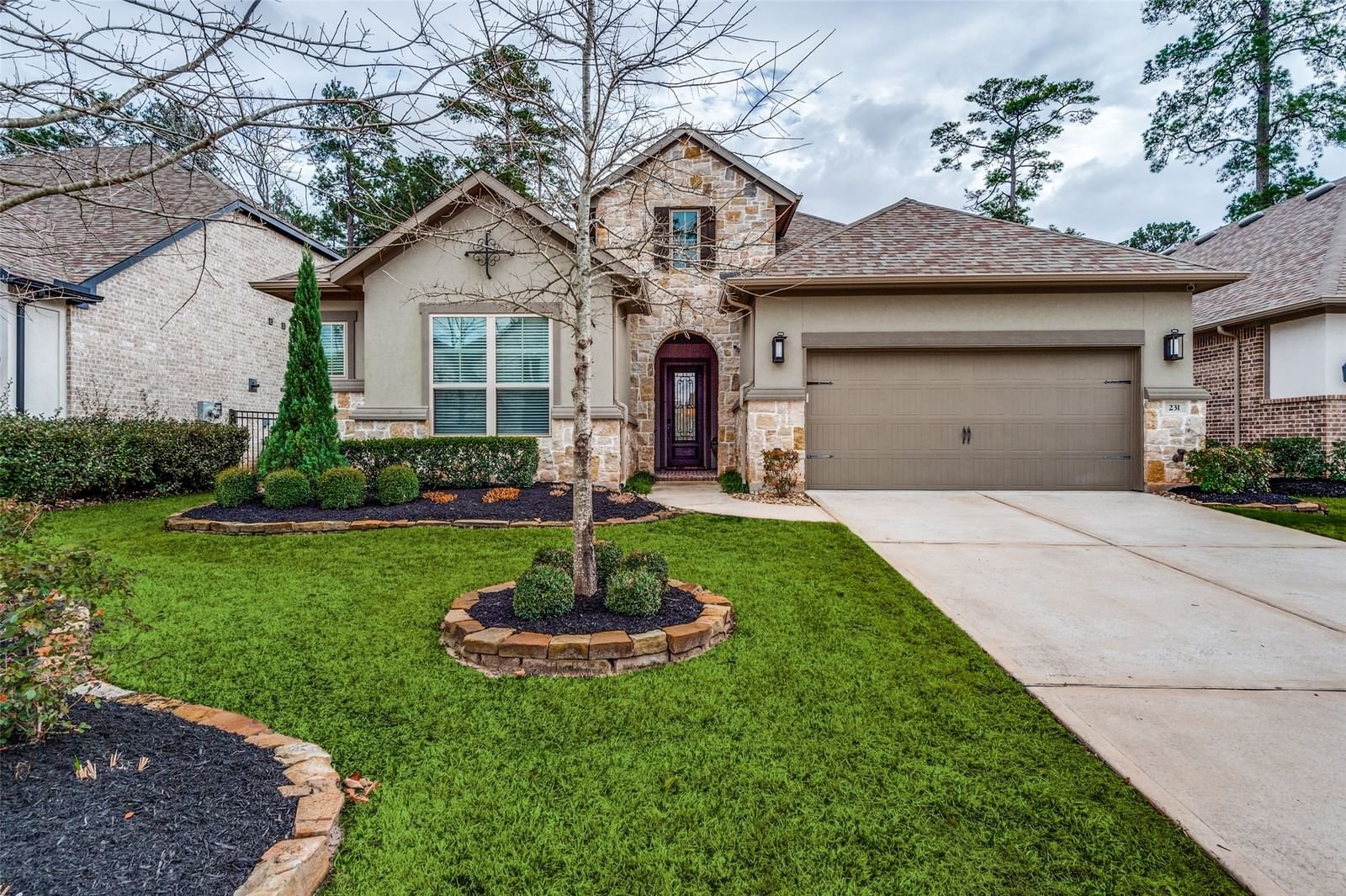 Real estate property located at 231 Bee Balm Ct, Montgomery, Grand Central Park, Conroe, TX, US