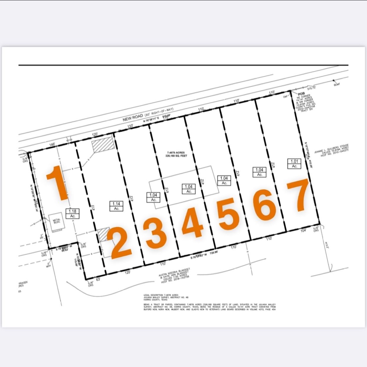 Real estate property located at 0000 New, Harris, J MALLEY, Crosby, TX, US