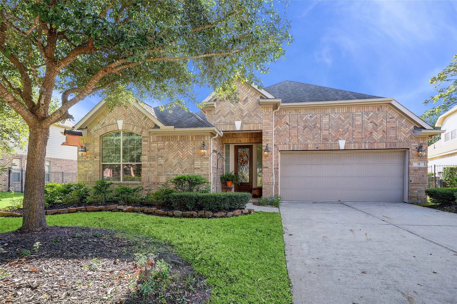 Real estate property located at 71 Victoriana, Harris, The Woodlands Creekside Park 07, Spring, TX, US