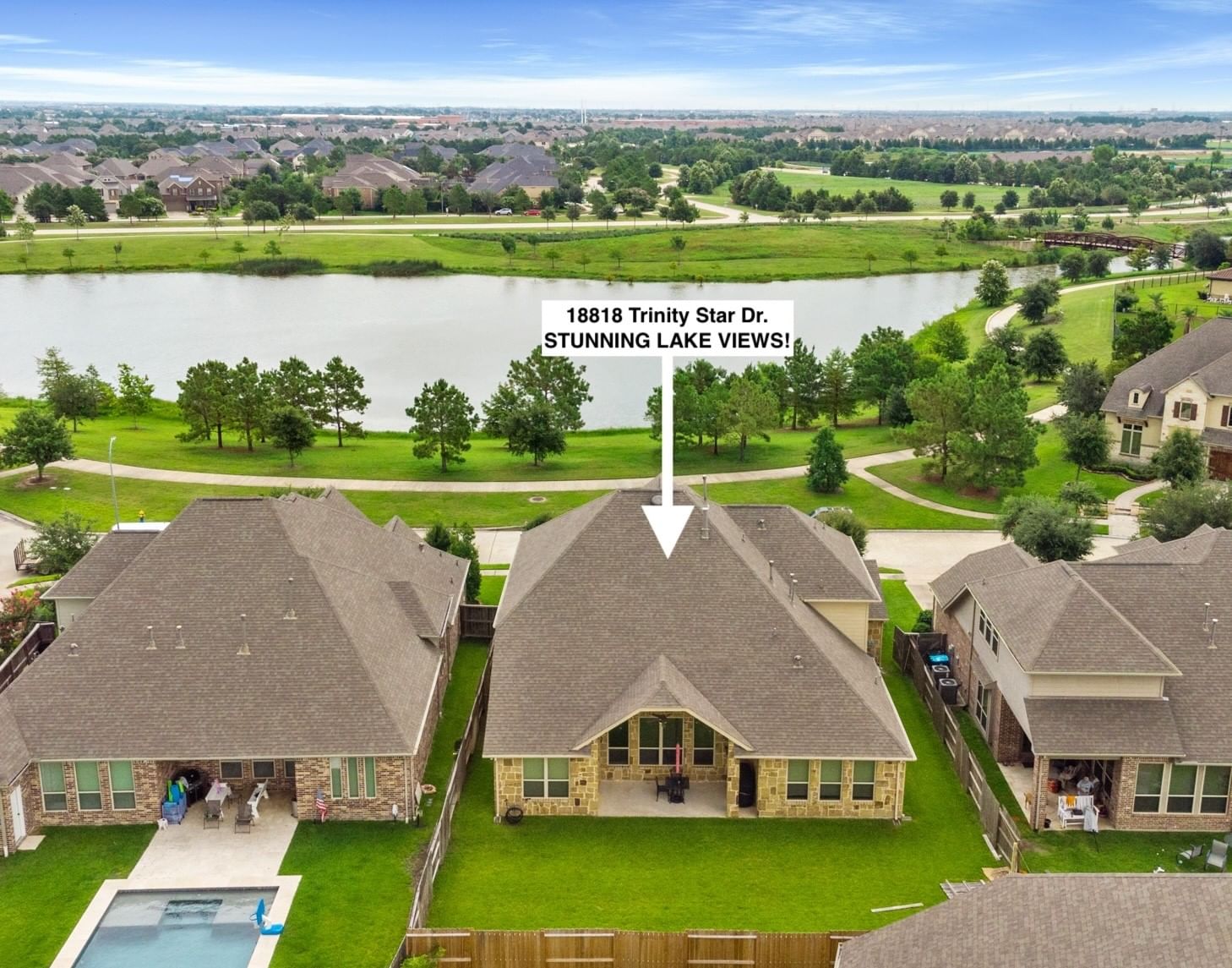 Real estate property located at 18818 Trinity Star, Harris, Bridgeland Hidden Creek, Cypress, TX, US