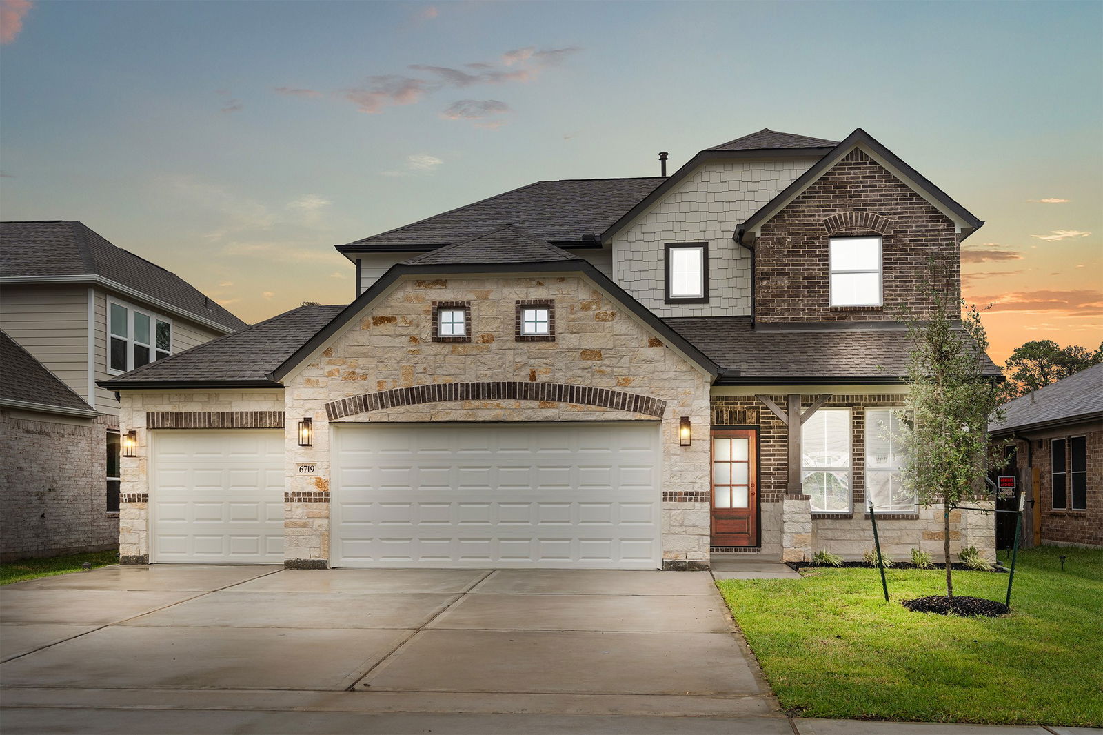 Real estate property located at 6719 Cypress Woods Mist, Harris, Cypresswood Point, Humble, TX, US