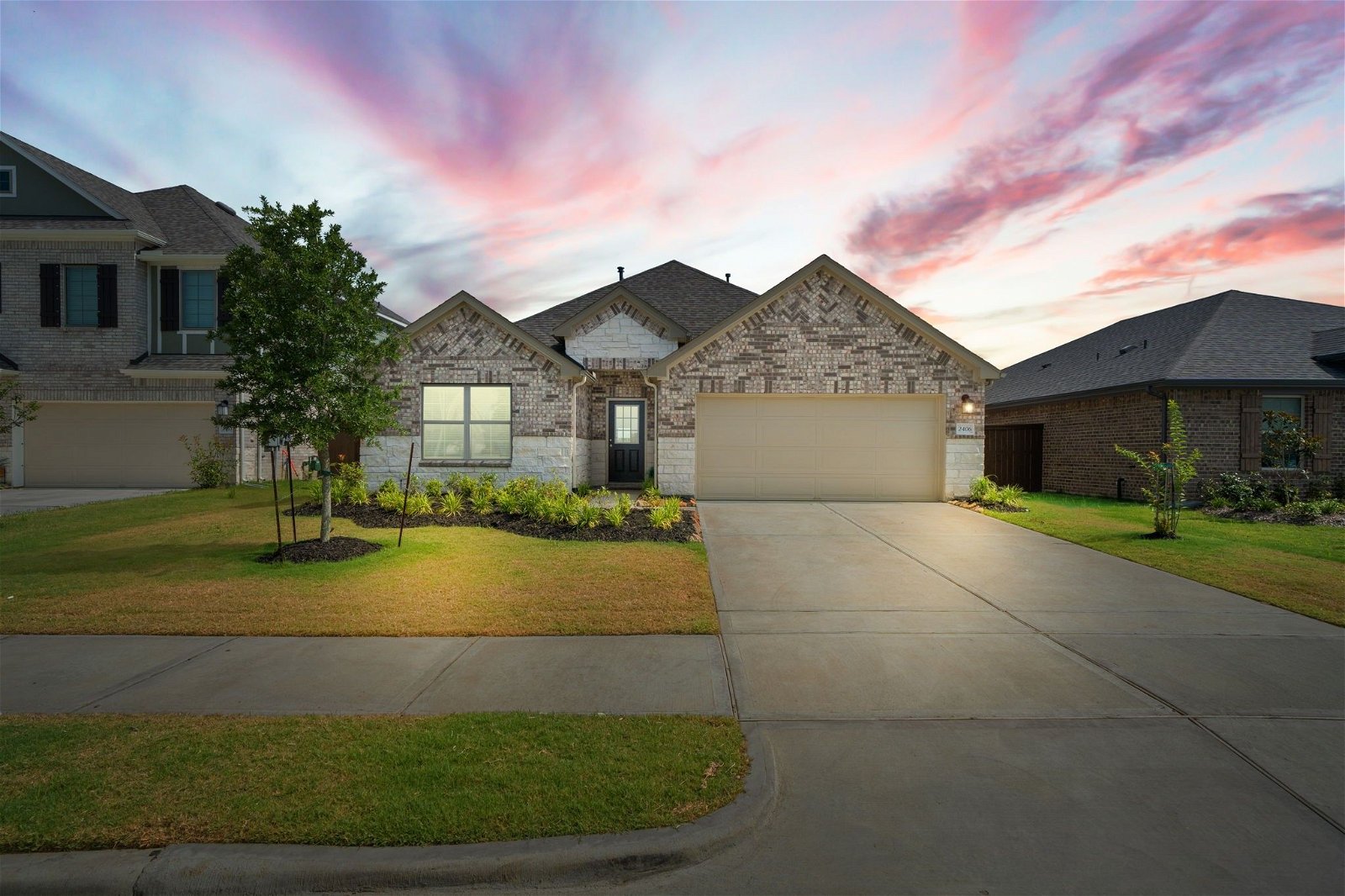Real estate property located at 2406 Gentle Breeze, Chambers, Baytown, TX, US