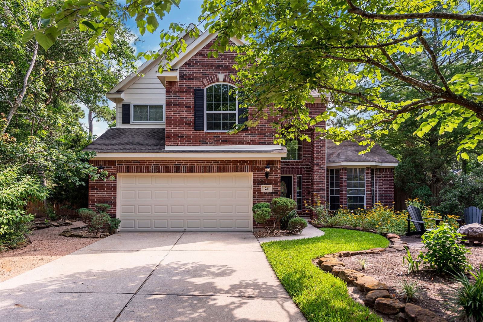 Real estate property located at 26 Long Hearth, Montgomery, Wdlnds Village Alden Br 05, The Woodlands, TX, US