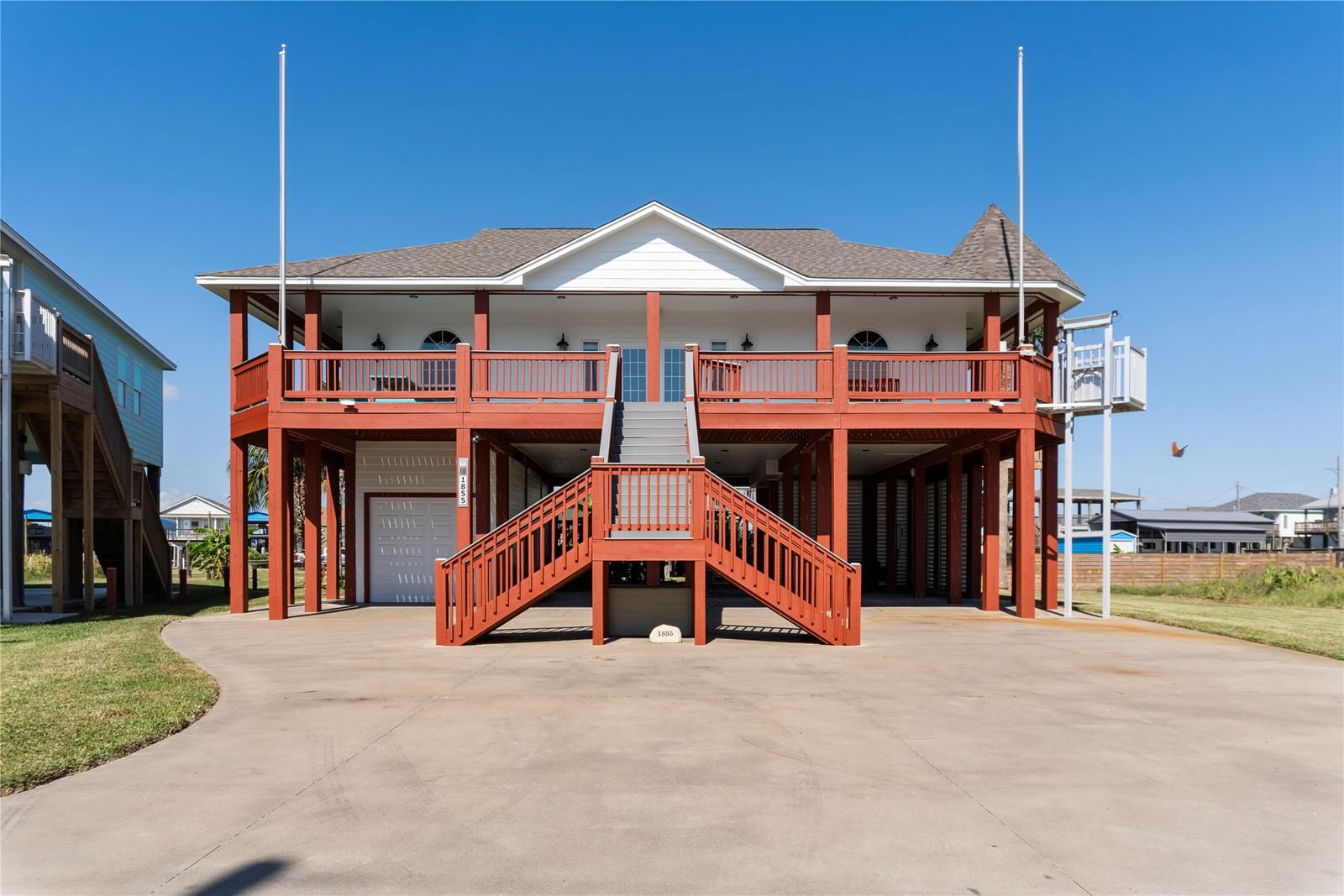 Real estate property located at 1855 Pompano, Galveston, Blalock, Crystal Beach, TX, US