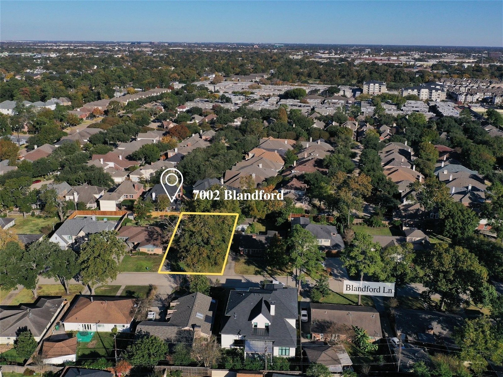 Real estate property located at 7002 Blandford, Harris, Houston, TX, US