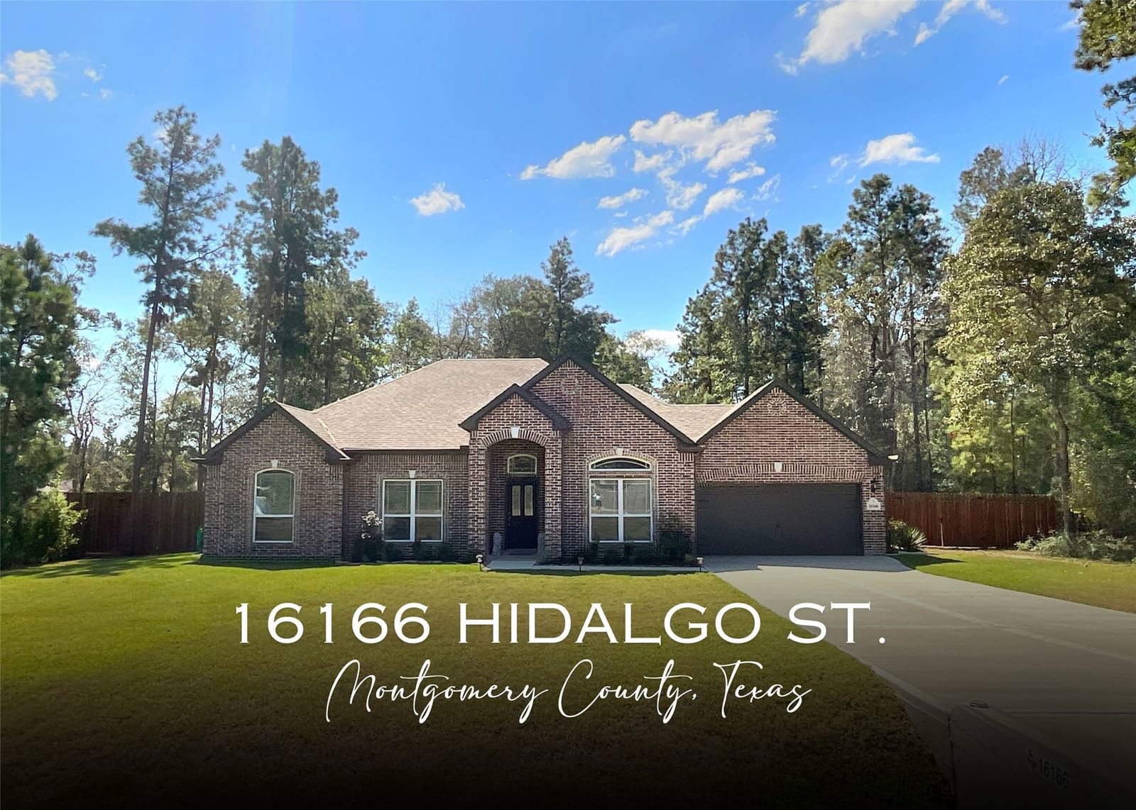 Real estate property located at 16166 Hidalgo, Montgomery, Deer Pines 01, Conroe, TX, US