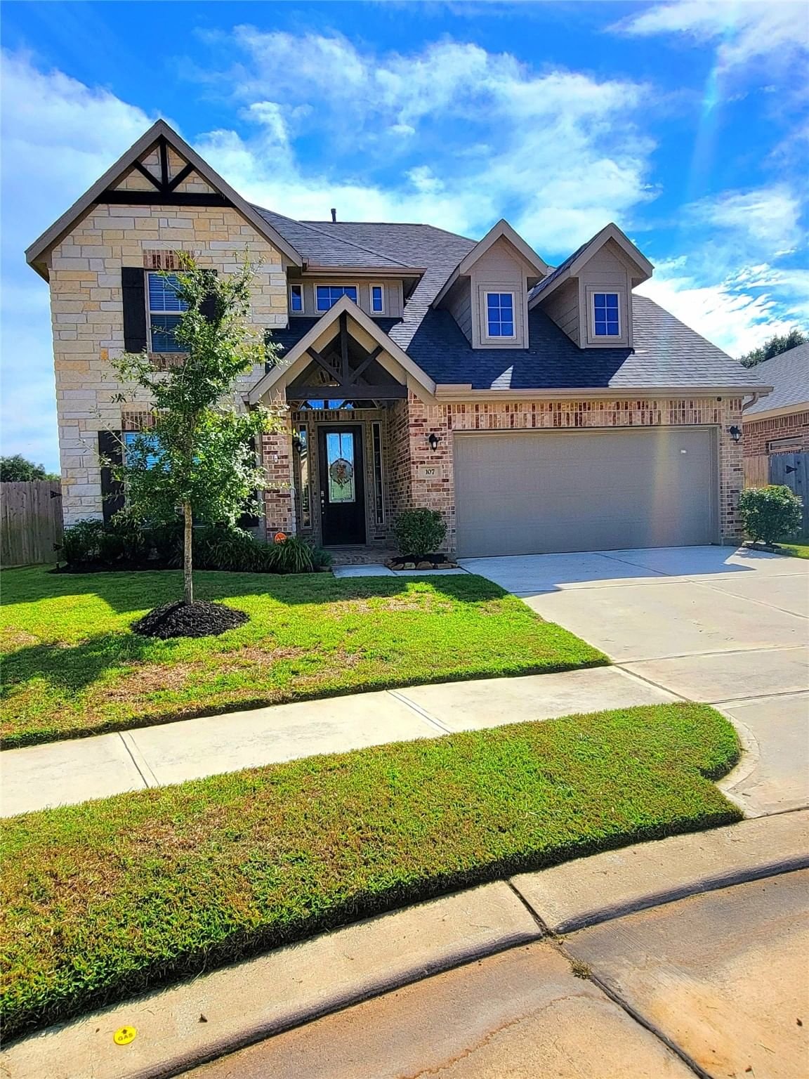Real estate property located at 107 Hollow Terrace, Harris, Copper Cove Sec 1, Tomball, TX, US
