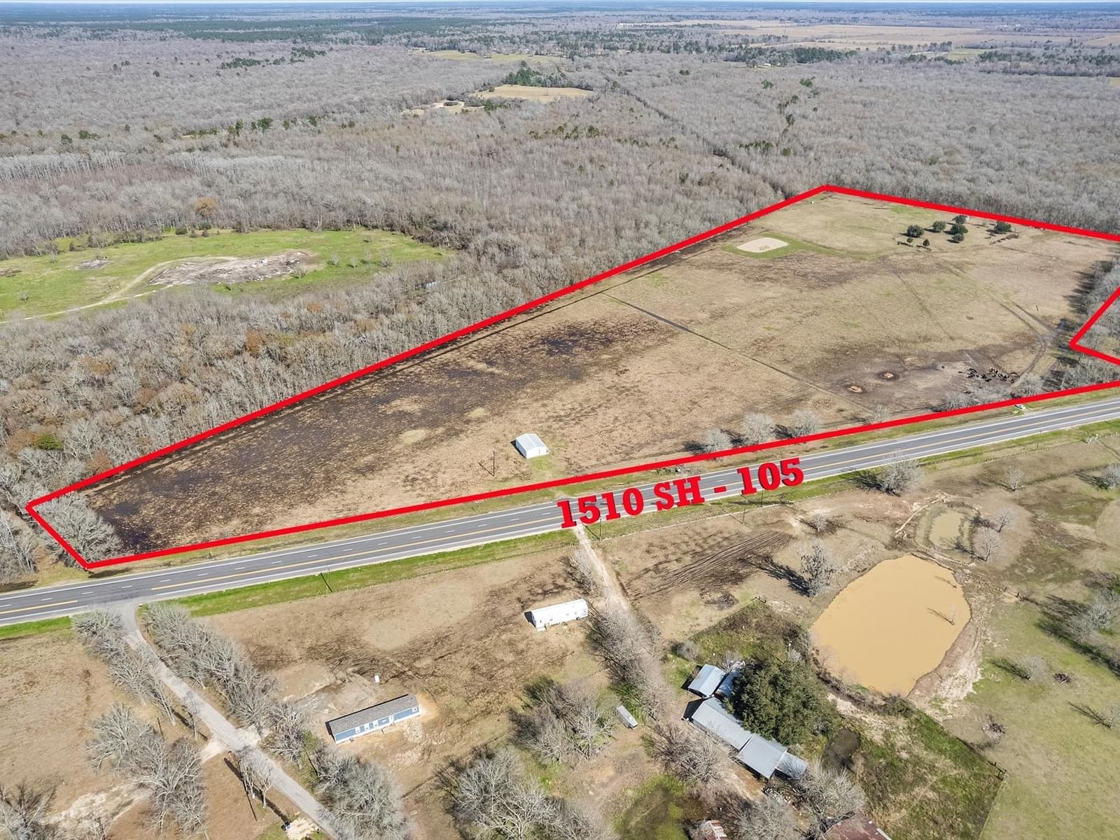 Real estate property located at 1510 Highway 105, Liberty, S Strong, Liberty, TX, US