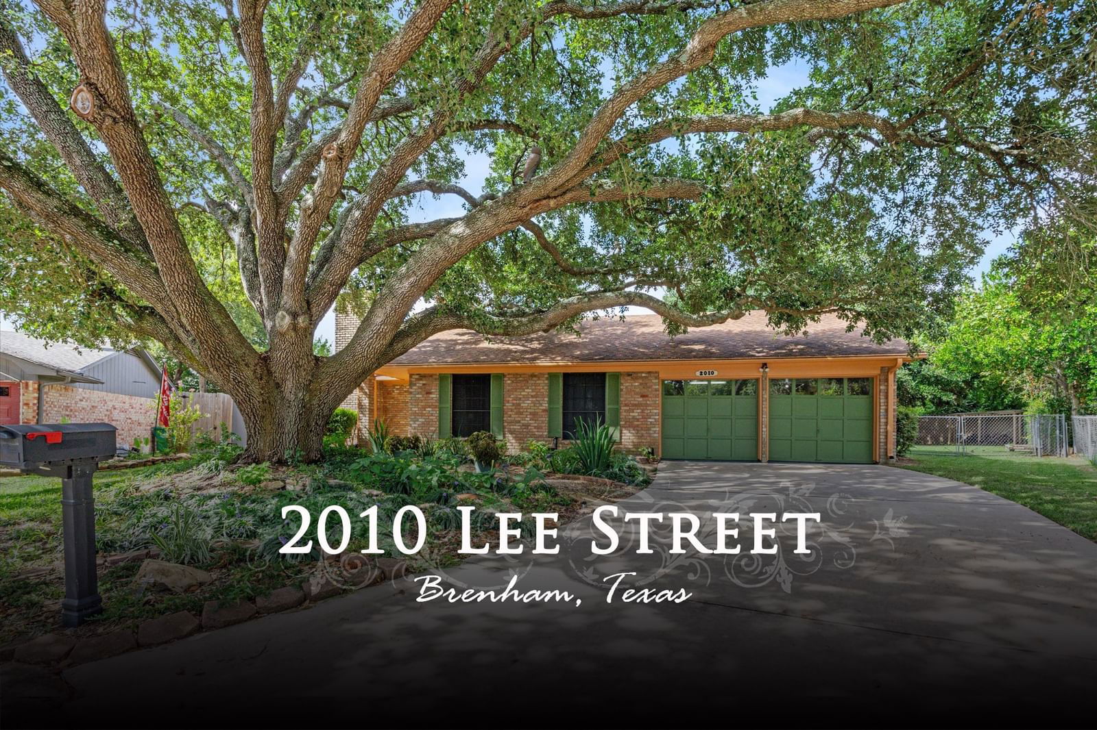 Real estate property located at 2010 Lee, Washington, Sunset Meadows, Brenham, TX, US