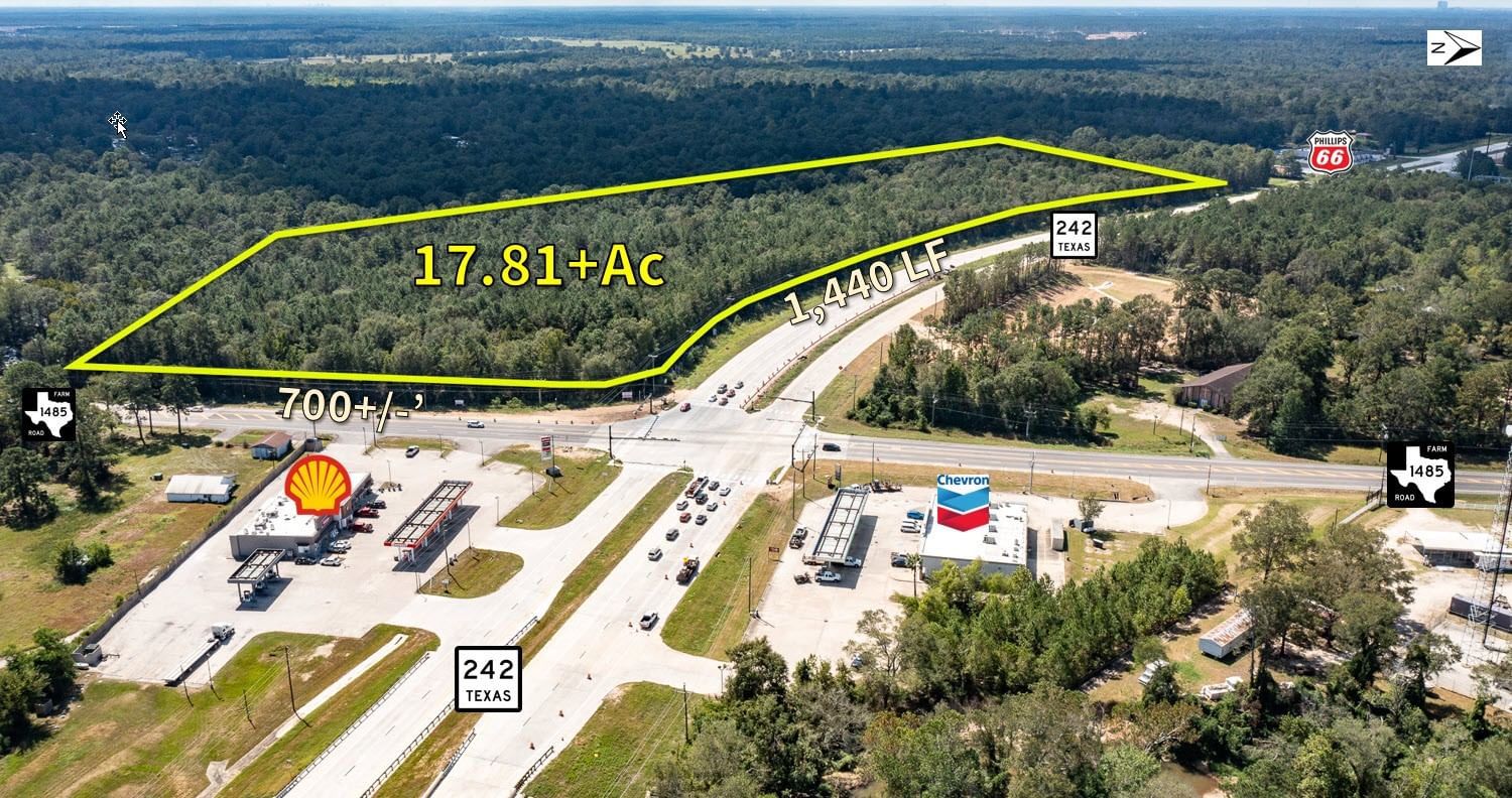 Real estate property located at 0 HWY 242, Montgomery, MCINTYRE D, Conroe, TX, US