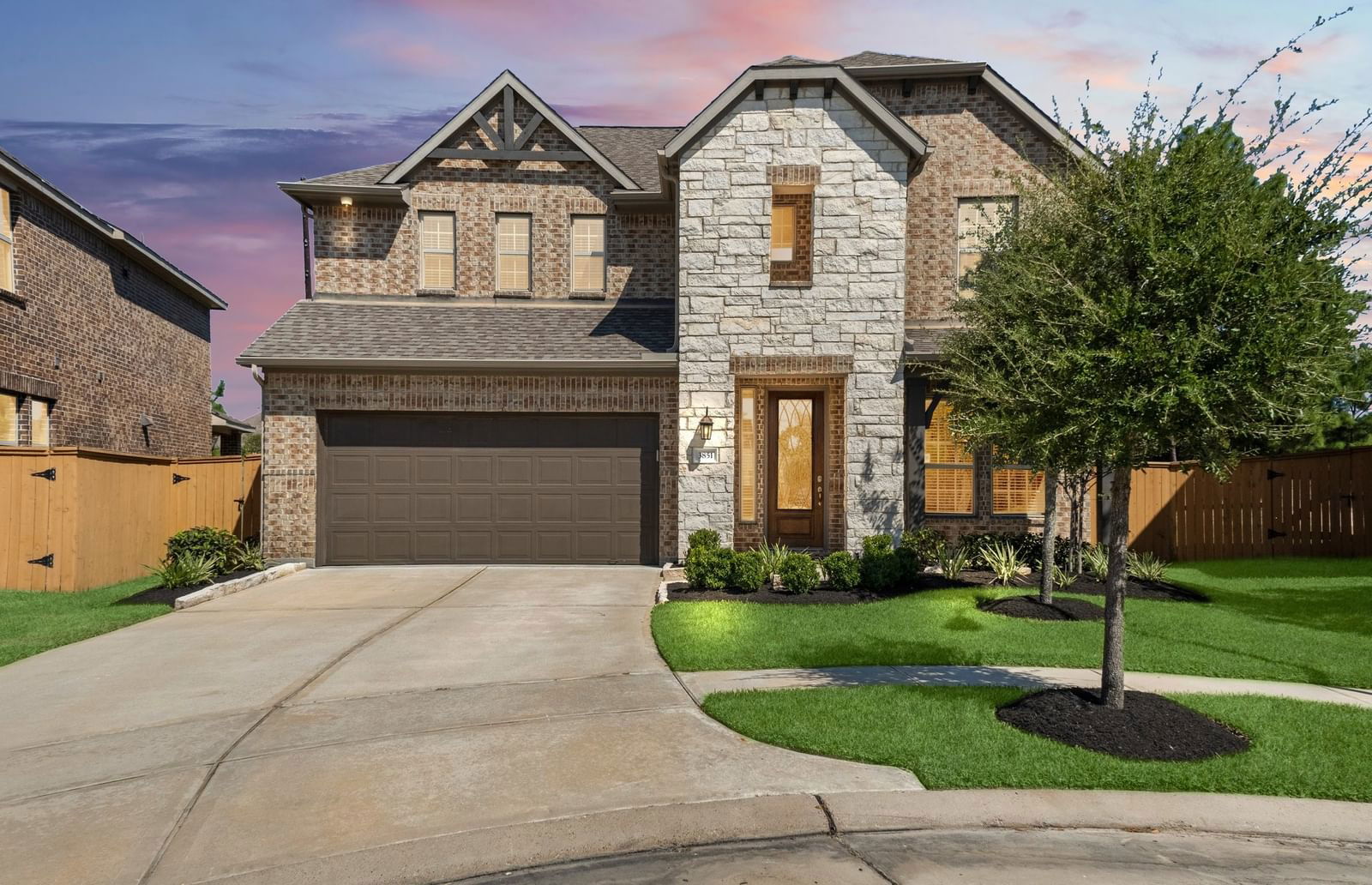 Real estate property located at 3851 Fleetwood Falls, Montgomery, Allegro At Harmony 02, Spring, TX, US