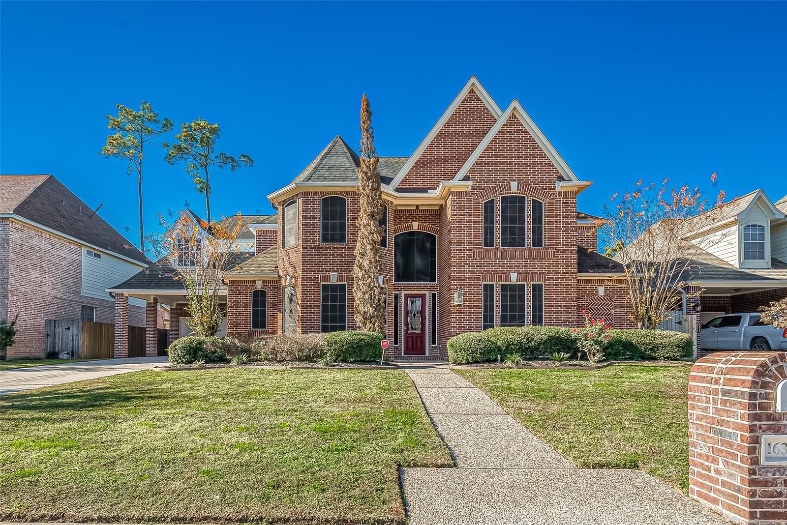 Real estate property located at 16311 Perry Pass, Harris, Wimbledon Champions Sec 3, Spring, TX, US