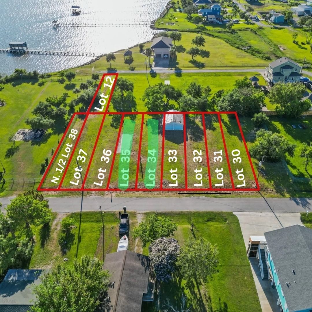 Real estate property located at LOTS 34-35 BLK 12TH STREET, Galveston, SAN LEON TOWNSITE, San Leon, TX, US