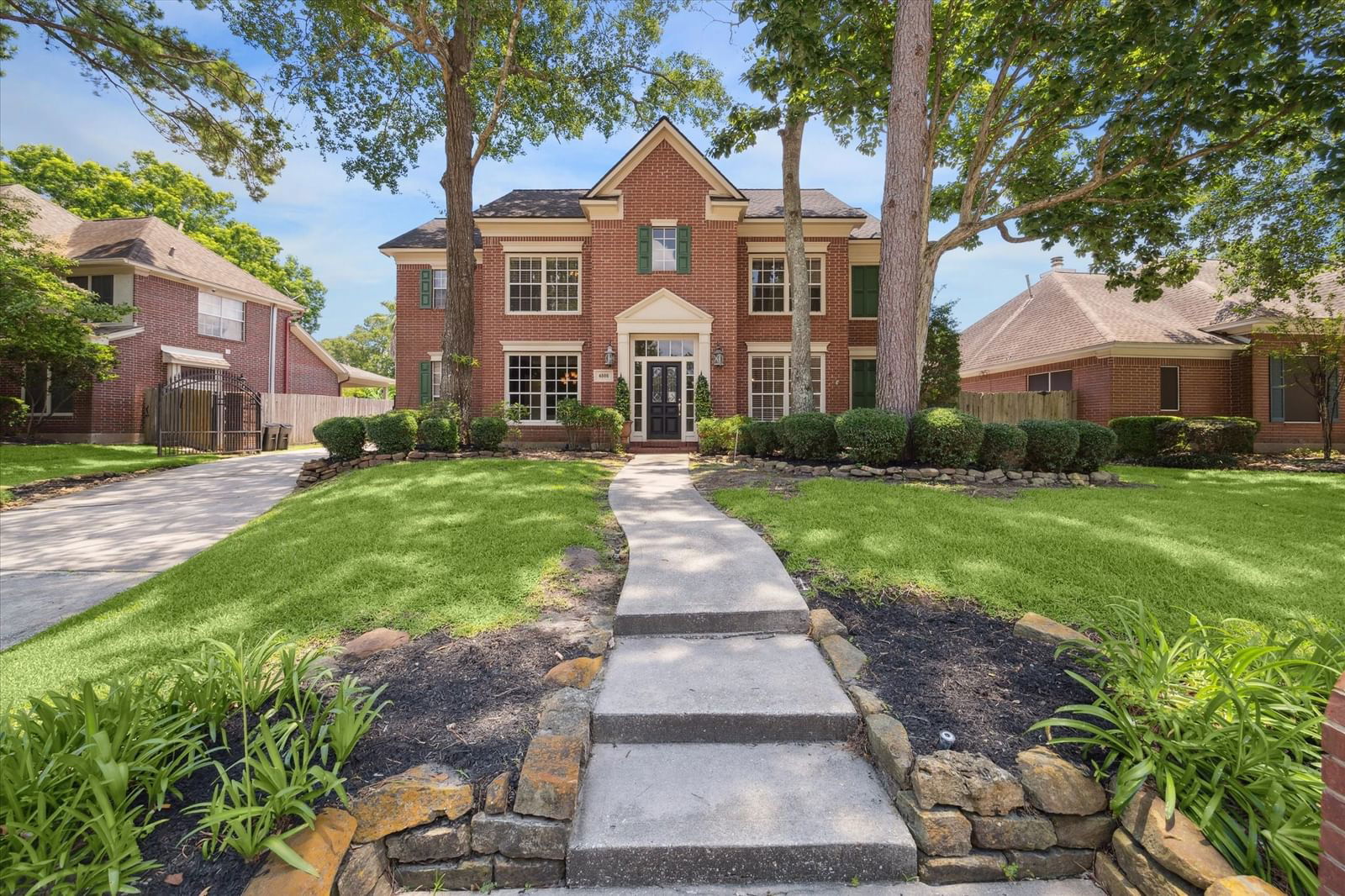 Real estate property located at 4506 Brook Shadow, Harris, Greentree Village, Houston, TX, US
