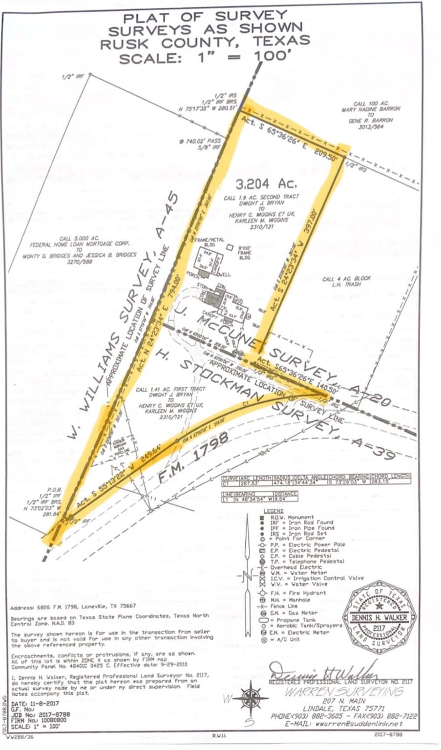 Real estate property located at 6826 Fm 1798, Rusk, Henry Stockman League A-39, Laneville, TX, US