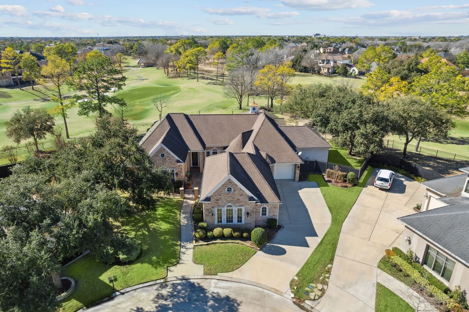 Real estate property located at 11414 Chaucer Oaks, Harris, Royal Oaks Country Club, Houston, TX, US