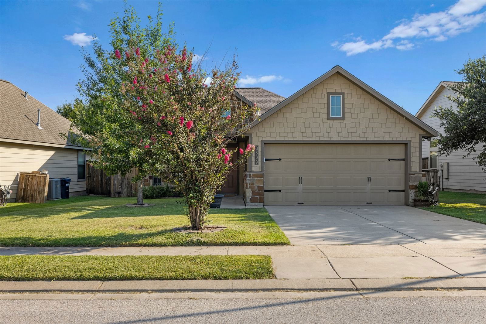 Real estate property located at 3809 Clear Meadow Creek, Brazos, Creek Meadows, College Station, TX, US