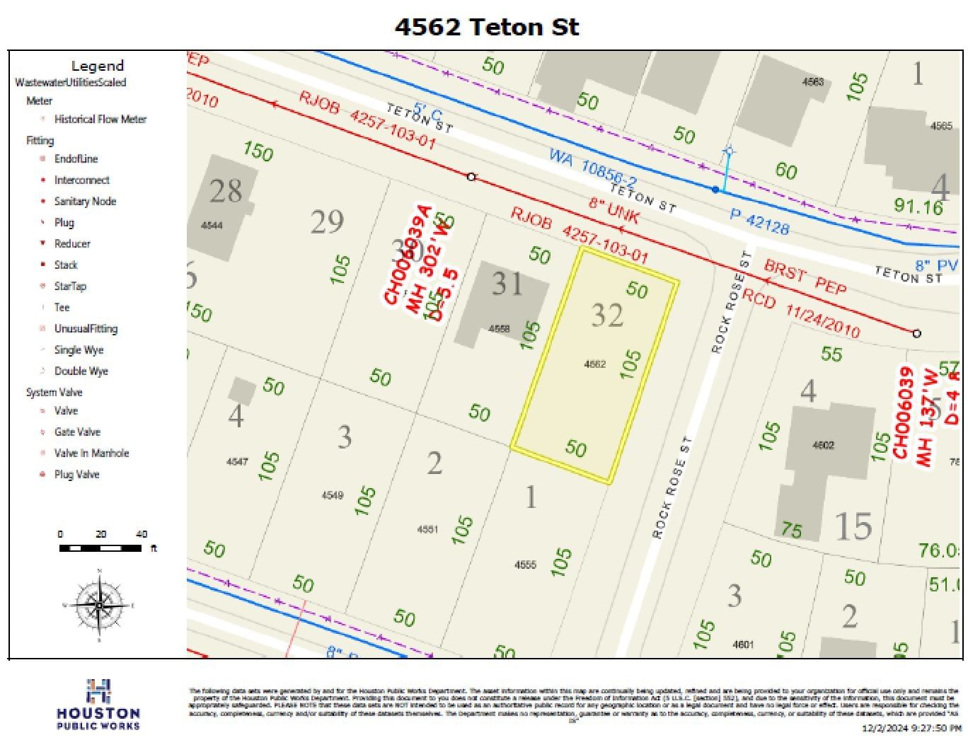 Real estate property located at 4562 Teton, Harris, East Sunnyside Court Sec 01, Houston, TX, US