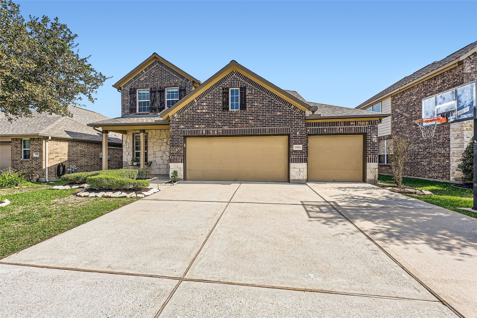 Real estate property located at 9984 Stone Creek, Waller, Willow Creek Farms Sec 6, Brookshire, TX, US