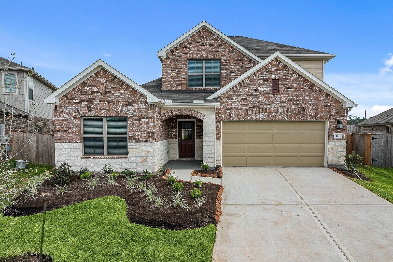 Real estate property located at 453 Ridge Palm, Montgomery, Magnolia, TX, US