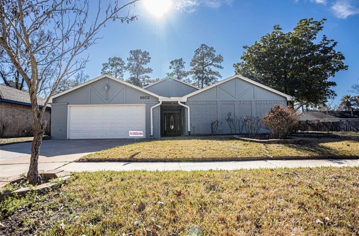 Real estate property located at 6602 Lynngate, Harris, Greengate Place Sec 05 R/P, Spring, TX, US