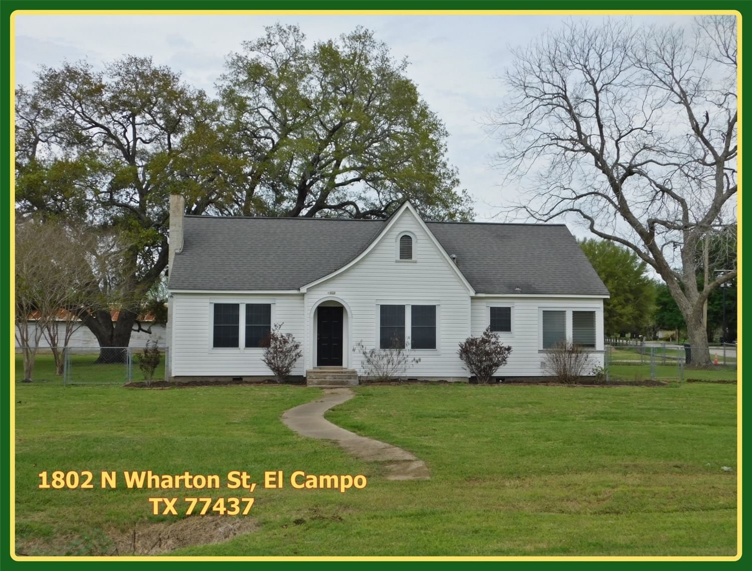 Real estate property located at 1802 Wharton, Wharton, Levi Paul, El Campo, TX, US