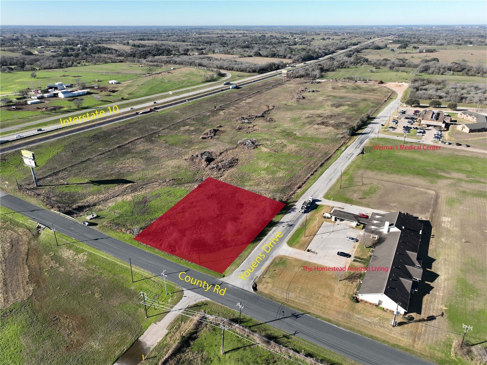 Real estate property located at TBD Youens, Colorado, Michael Andrews Surv A-68, Weimar, TX, US