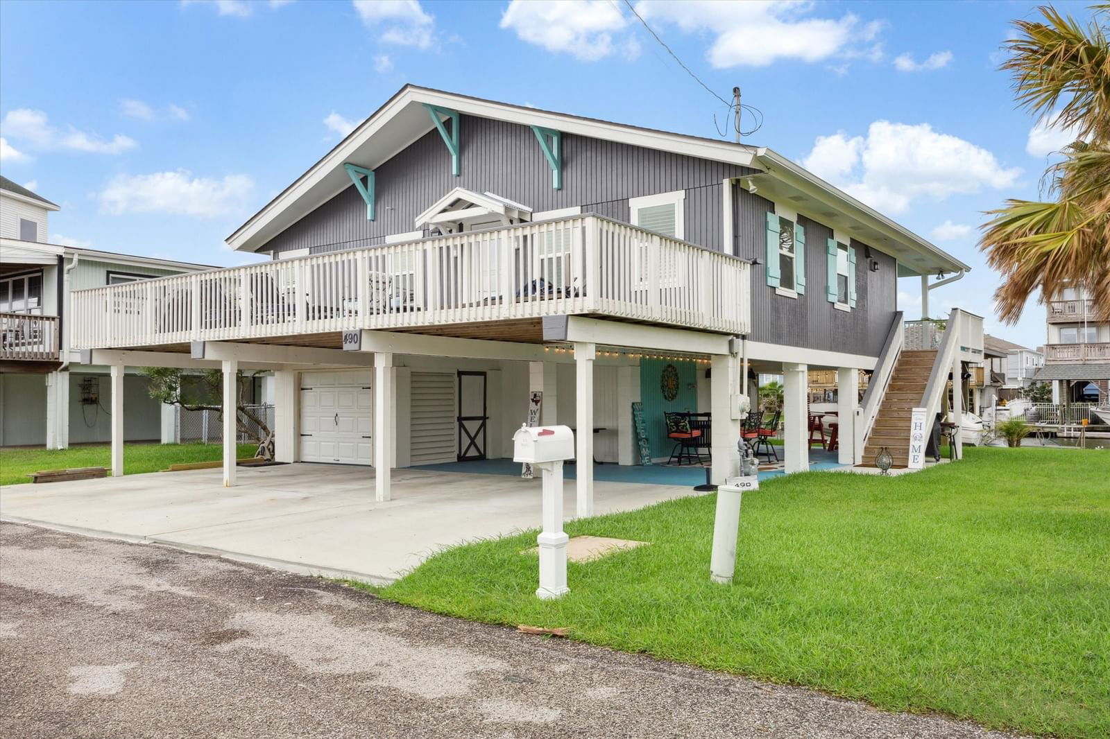 Real estate property located at 490 Pompano, Galveston, New Bayou Vista 3, Bayou Vista, TX, US