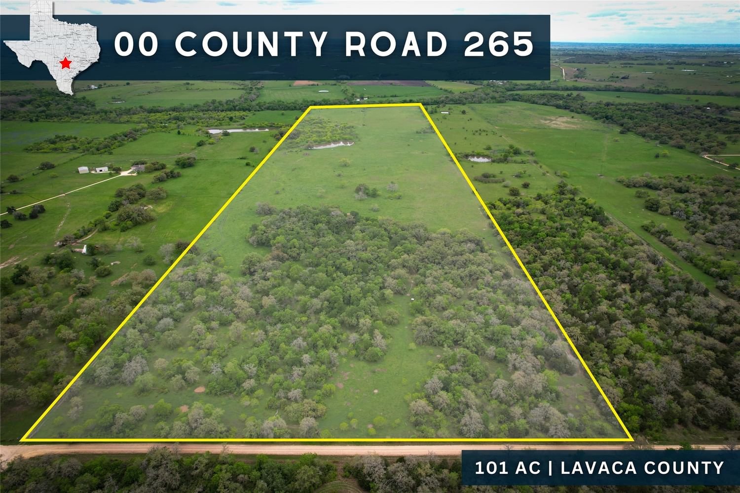 Real estate property located at 00 County Road 265, Lavaca, NA, Moulton, TX, US