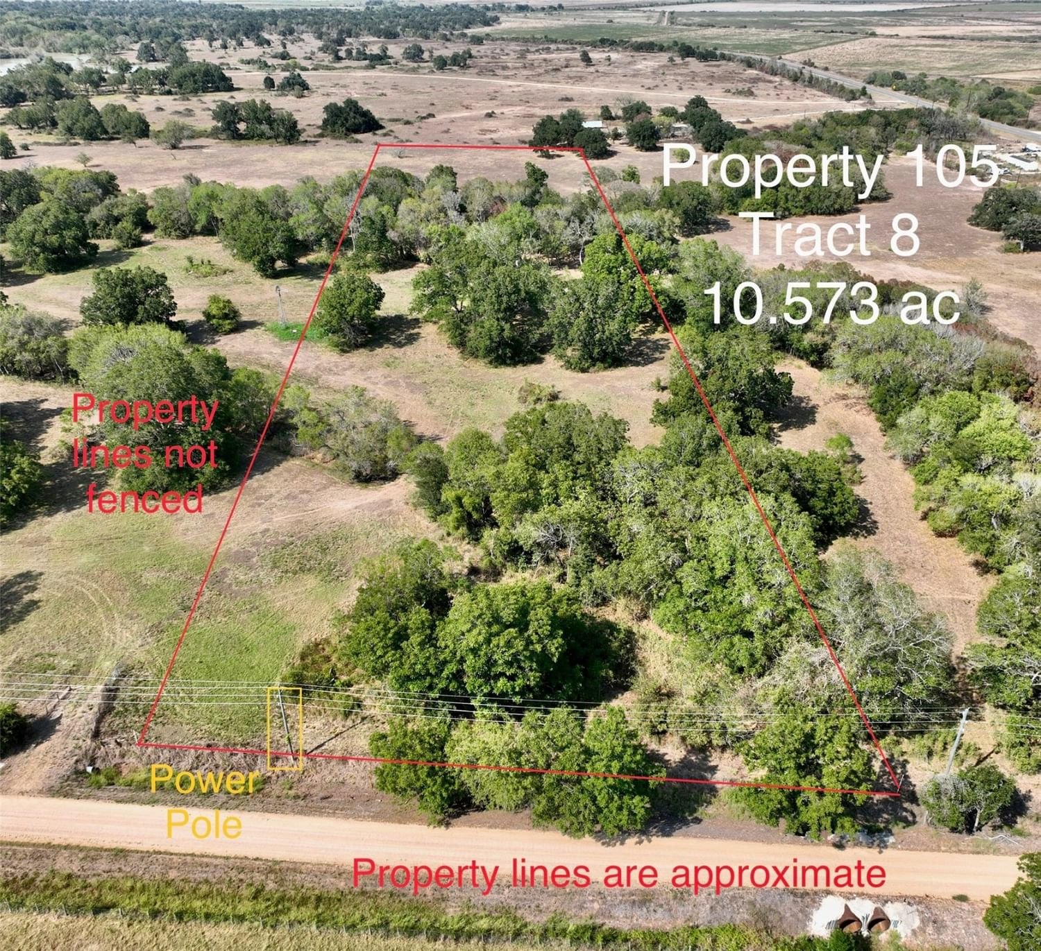Real estate property located at TBD-8 County Rd 240, Wharton, Wharton 105 Rural, Bonus, TX, US