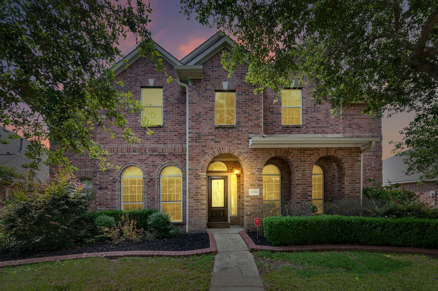 Real estate property located at 23911 Sunset Sky, Fort Bend, Seven Meadows Sec 6, Katy, TX, US