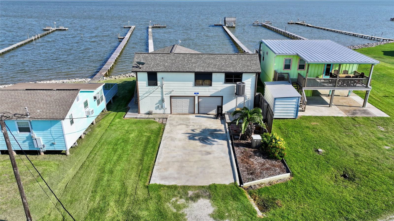 Real estate property located at 346 Jensen Point Drive, Matagorda, Jensen Point S/D, Palacios, TX, US