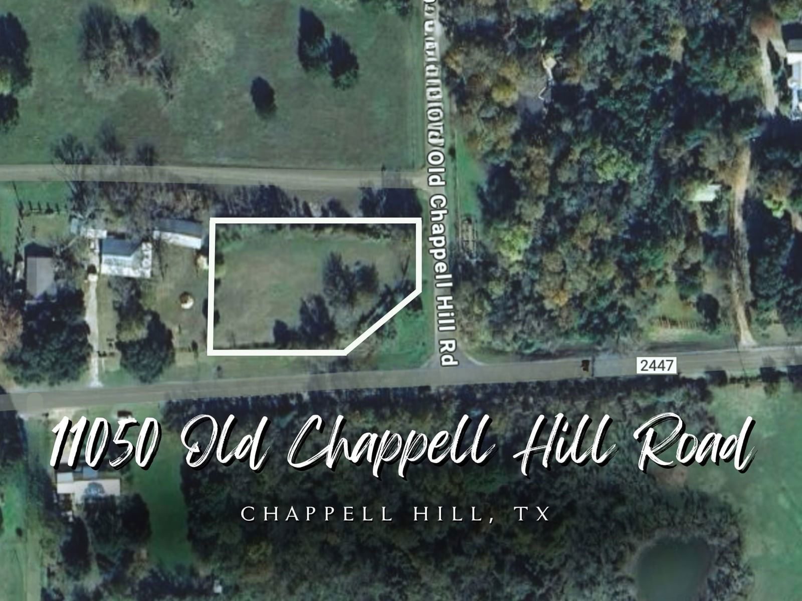 Real estate property located at 11050 Old Chappell Hill, Washington, none, Chappell Hill, TX, US