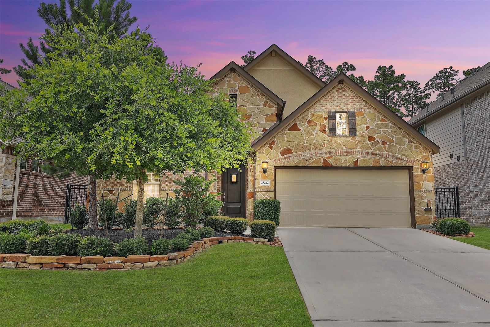 Real estate property located at 28242 Wooded Mist, Montgomery, Woodsons Reserve, Spring, TX, US