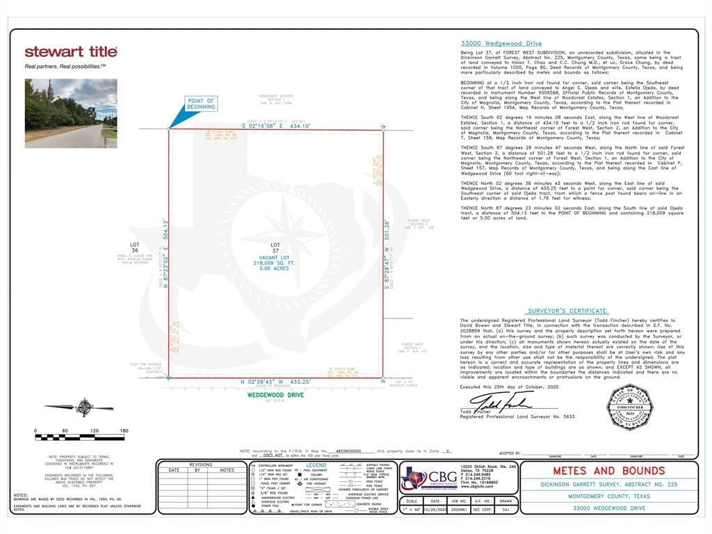 Real estate property located at 33000 Wedgewood, Montgomery, Forest West U/R, Magnolia, TX, US