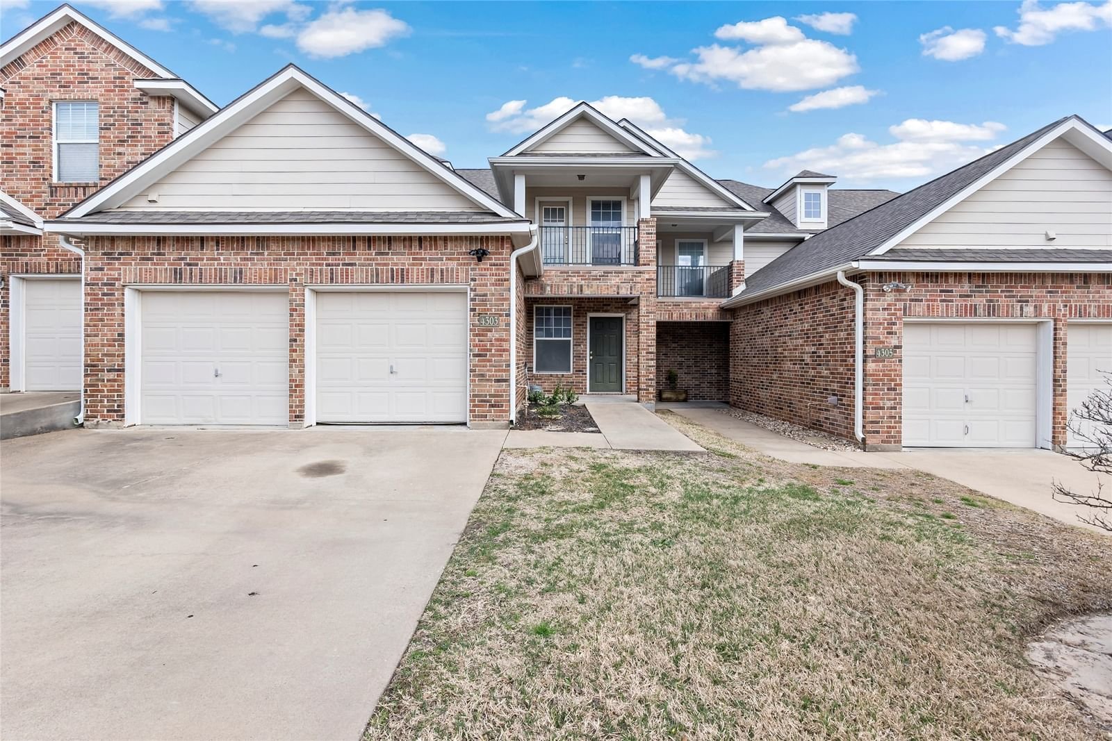 Real estate property located at 4303 Spring Hill, Brazos, Spring Creek Twnhms Ph 01, College Station, TX, US
