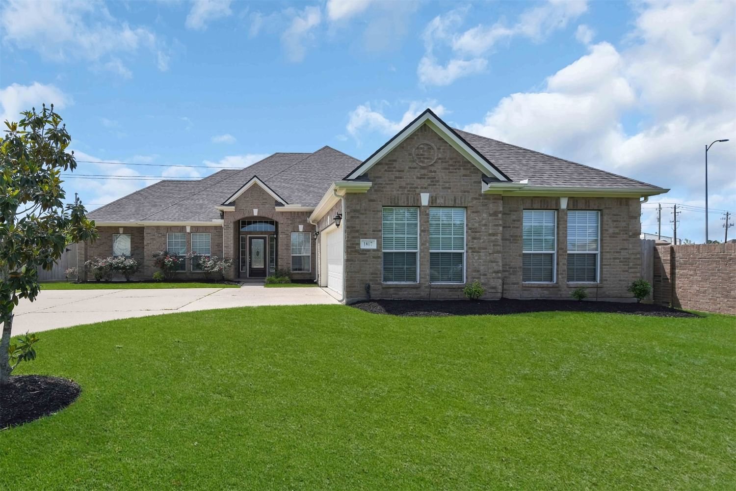 Real estate property located at 1807 Brighton Brook Ln, Brazoria, THE LAKES AT HIGHLAND GLEN, Pearland, TX, US