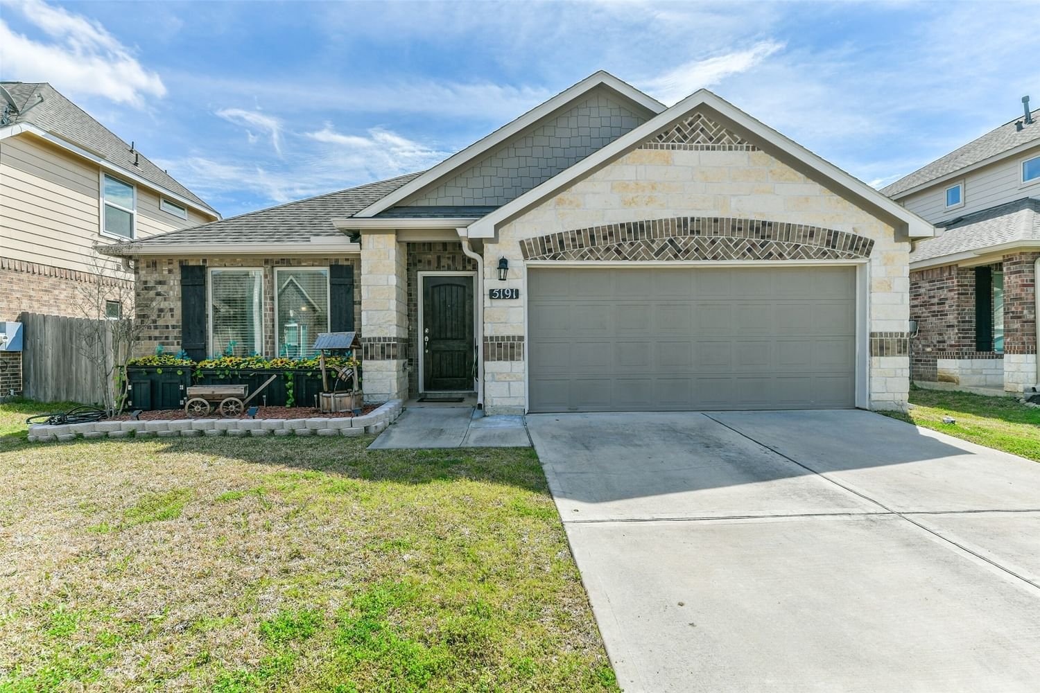 Real estate property located at 5191 Echo Falls, Brazoria, Kendall Lakes Sec 7 A0482 Ht&, Alvin, TX, US