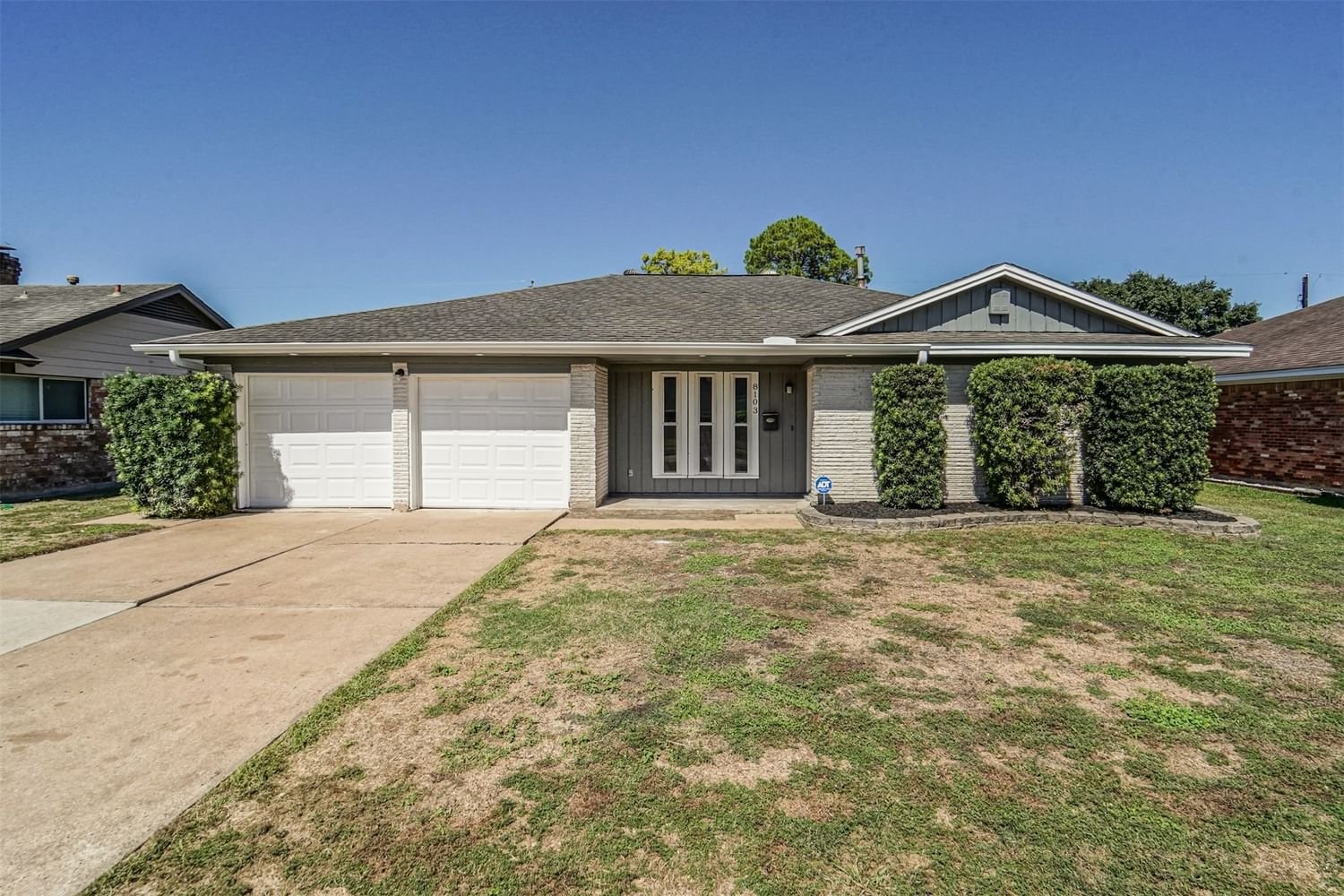 Real estate property located at 8103 Garden Parks, Harris, Gulf Meadows Sec 02, Houston, TX, US