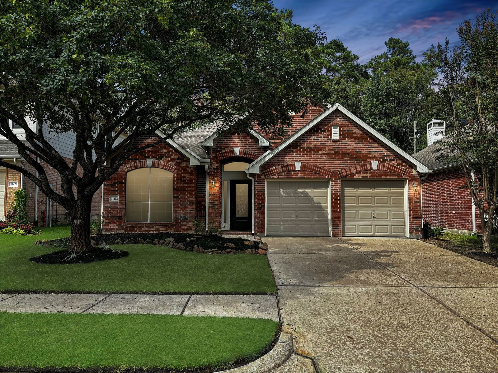 Real estate property located at 11422 Cypresswood Trail, Harris, Lakewood Xing Sec 04, Houston, TX, US