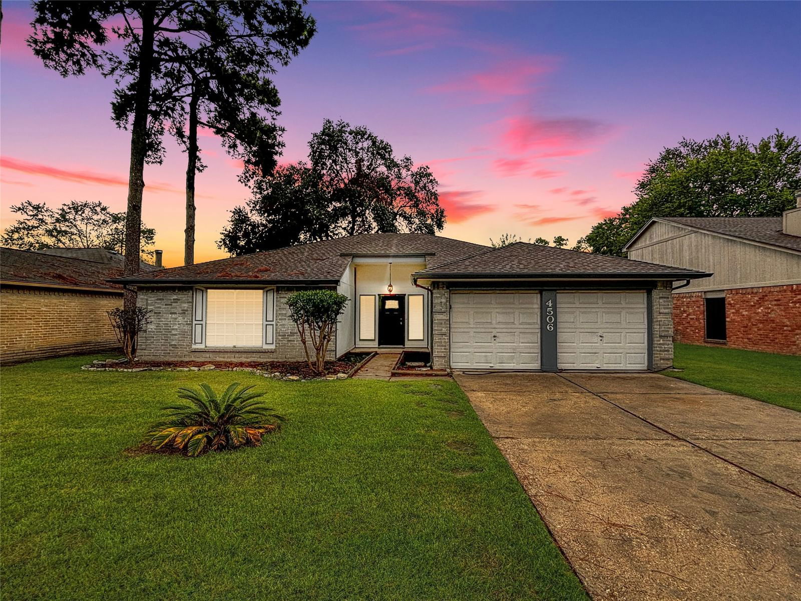 Real estate property located at 4506 Pineville, Harris, Bridgestone Sec 01 R/P, Spring, TX, US