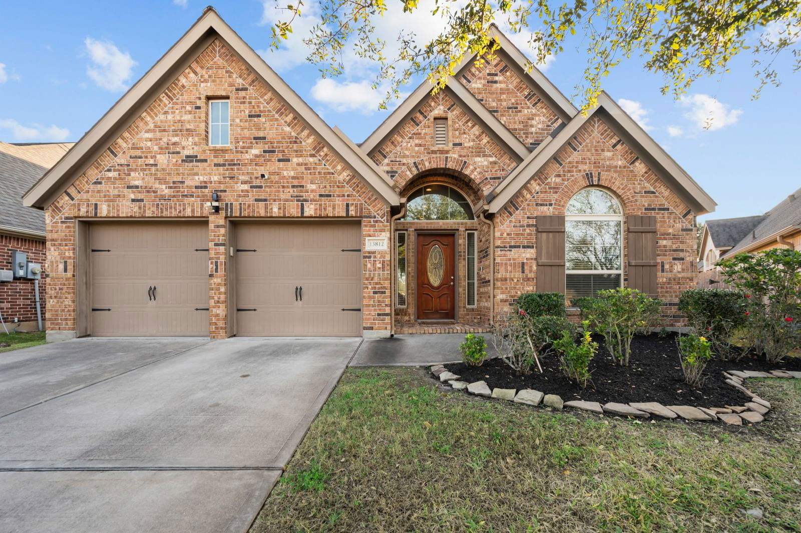 Real estate property located at 13812 Crystal Harbor, Fort Bend, Shadow Creek Ranch Sf-57 Pt Rep 1, Pearland, TX, US