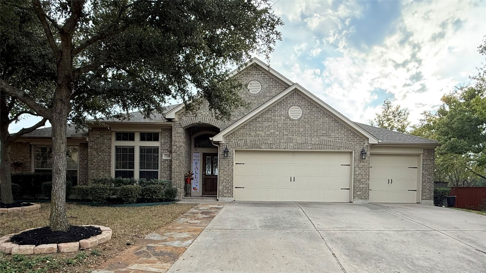 Real estate property located at 1708 Trustworthy, Williamson, Highlands At Crystal Falls Sec 02 Ph 02, Leander, TX, US