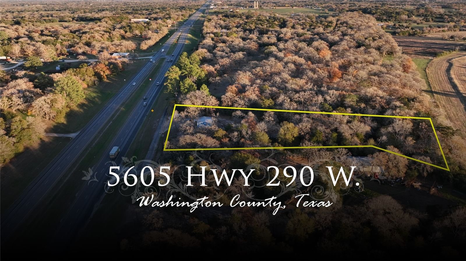 Real estate property located at 5605 Highway 290, Washington, ALLCORN, ELLIOT, Brenham, TX, US